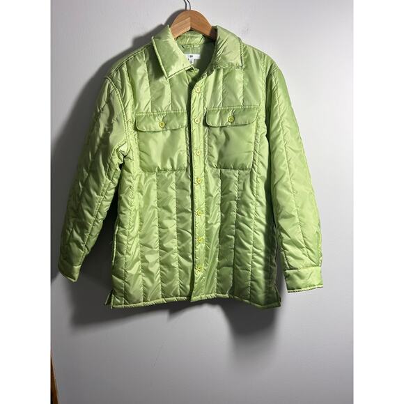 Nordstroms BP. Light Green Quilted Lightweight Jacket  Size S - Picture 4 of 8